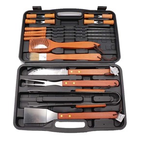 Portable BBQ tools bag set